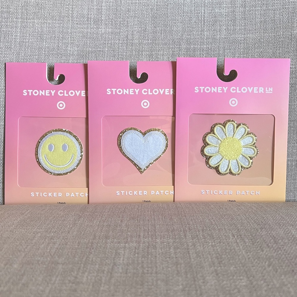 3 pack - Stoney Clover Lane X Target patches